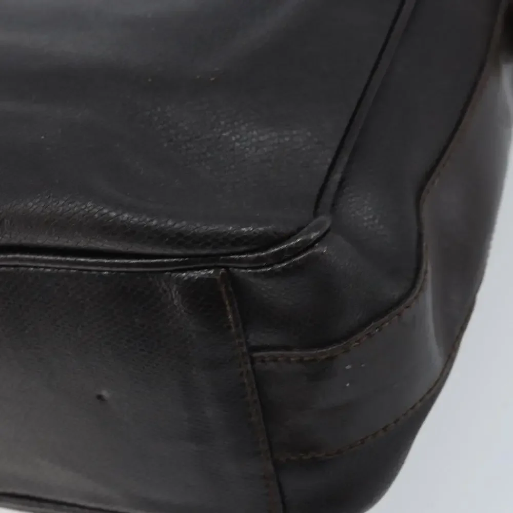 Salvatore Ferragamo Leather Shoulder Bag Brown